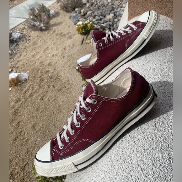 Converse Other - Converse Chuck 70 OX Burgundy Size 10 mens